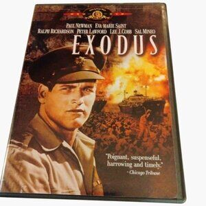 Exodus DVD Movie Paul Newman Eva Marie Saint 1960 MGM Special Features